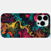 Motif doux iPhone 14 Coque (Verso (horizontal))