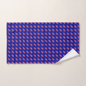 Motif Drapeau Patchwork Australia (Serviette à main)