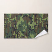 Motif du Camouflage Vert, Motif militaire, Armée (Serviette à main)