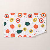 Motif du cercle de points de jeu (Serviette à main)