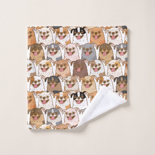 Motif du Chihuahua (Gant de toilette)