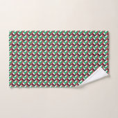 Motif du drapeau des Émirats arabes unis (Serviette à main)