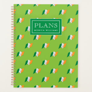 Motif du drapeau irlandais