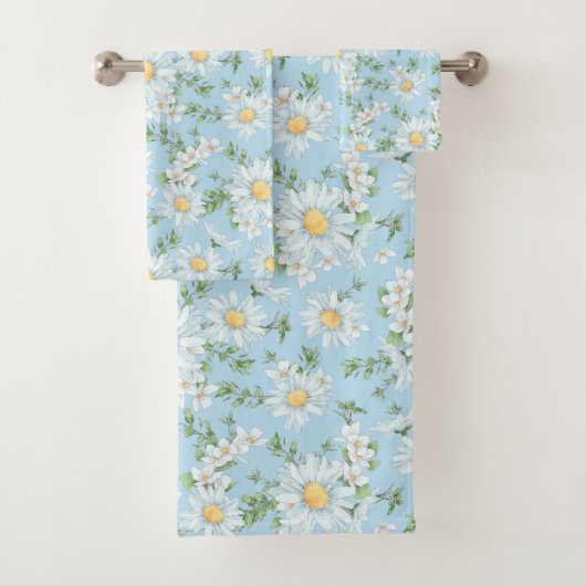 Motif du jardin fleuri Pastel Daisy (En situation)
