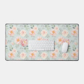 Motif du jardin rose Rose Rose Pastel (Clavier et souris)
