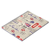 Motif du journal londonien (Côté gauche)