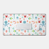 Motif du monde marin (Clavier et souris)