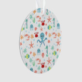 Motif du monde marin (devant)