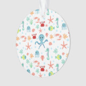 Motif du monde marin (devant)