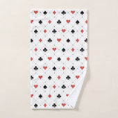 Motif du pont de cartes (Serviette à main)
