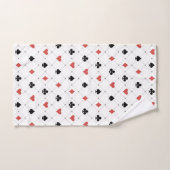 Motif du pont de cartes (Serviette à main)