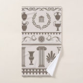 Motif du renouveau grec (Serviette à main)