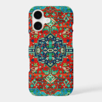 Motif du tapis persan à fleurs rouges
