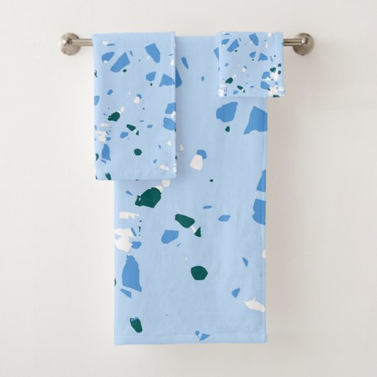 Motif du Terrazzo Bleu (En situation)