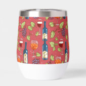 Motif du vin et du raisin (Arrière)