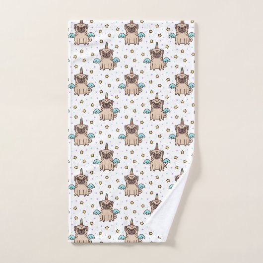 Motif d'Unipug (Serviette à main)