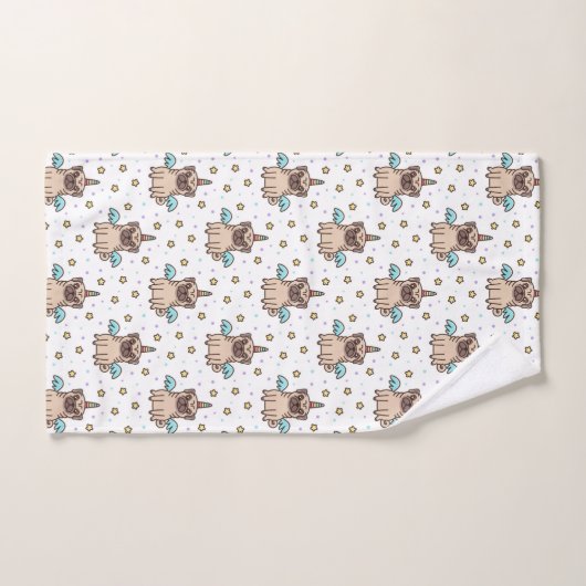 Motif d'Unipug (Serviette à main)