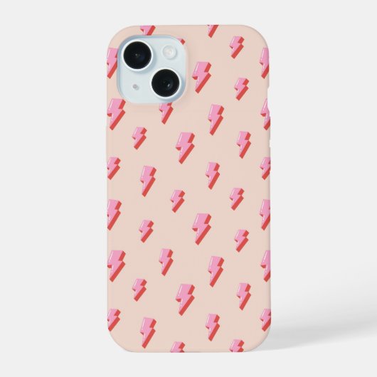Motif éclair rose (Verso)