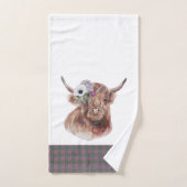 Motif écossais (Serviette à main)