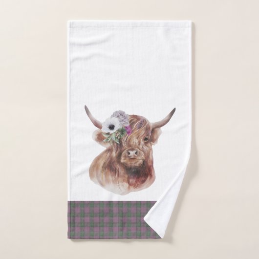 Motif écossais (Serviette à main)