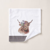 Motif écossais (Gant de toilette)