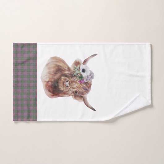 Motif écossais (Serviette à main)