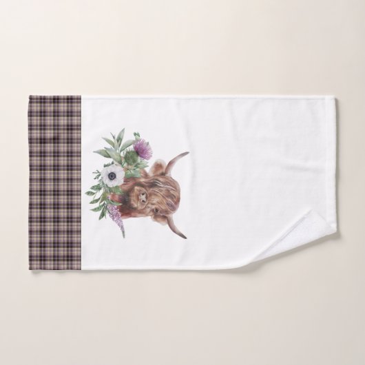 Motif écossais (Serviette à main)