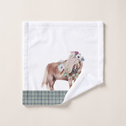 Motif écossais (Gant de toilette)