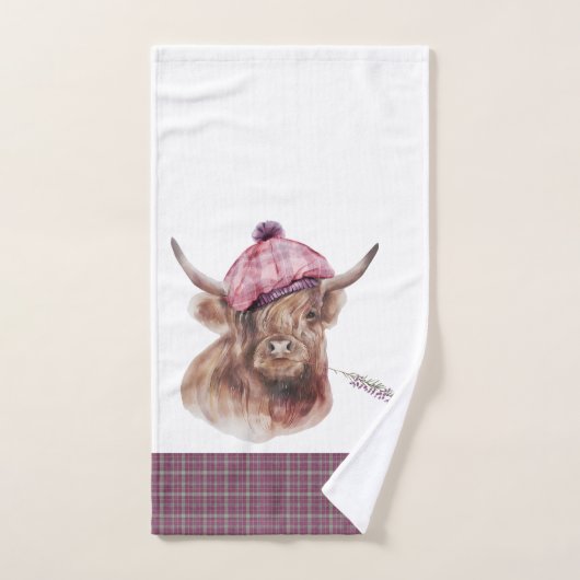 Motif écossais (Serviette à main)