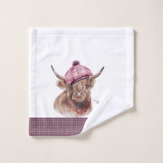 Motif écossais (Gant de toilette)