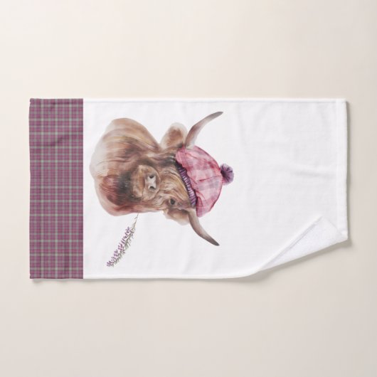 Motif écossais (Serviette à main)