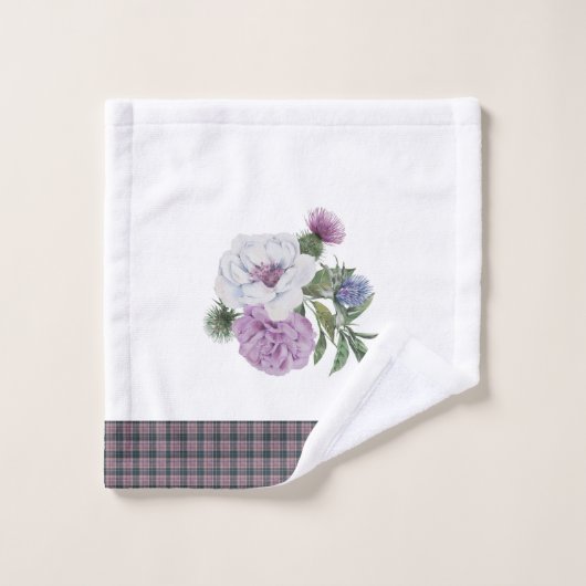 Motif écossais (Gant de toilette)