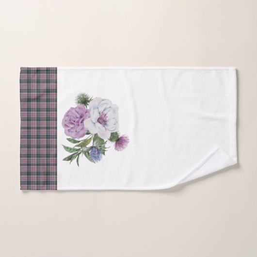 Motif écossais (Serviette à main)