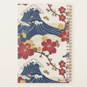 Motif élégant de kimono japonais traditionnel (Dos)