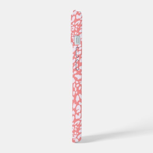 Motif Empreinte de léopard corail (Côté gauche)