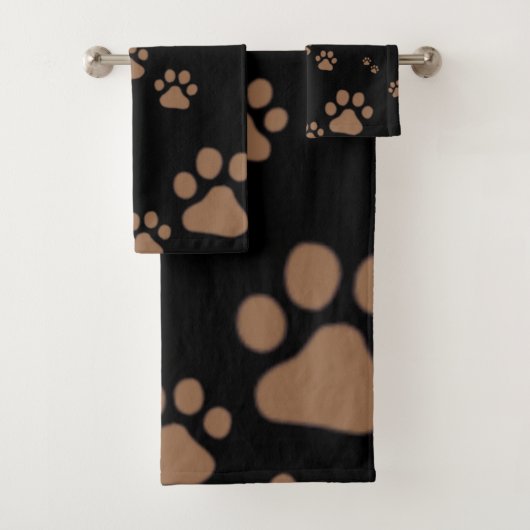 Motif empreintes de pattes adorable (En situation)
