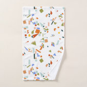 Motif en caoutchouc Ducky Terrazzo (Serviette à main)