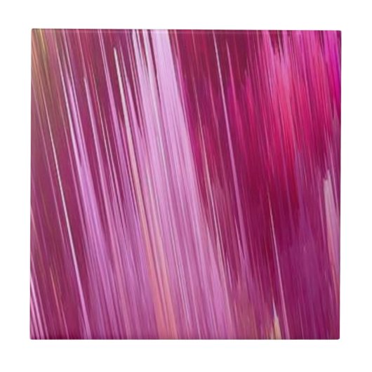 Motif en céramique carreaux rose (Devant)