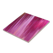 Motif en céramique carreaux rose (Côté)