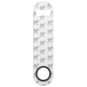 Motif en cristal géométrique de licorne de (Devant)