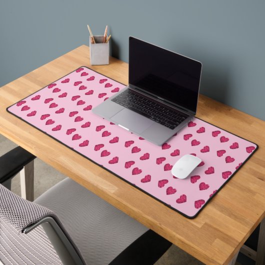 Motif en cristal rose (Bureau 2)