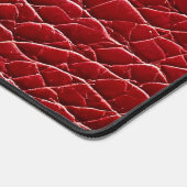 Motif en cuir rouge (Coin)
