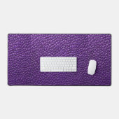 Motif en cuir violet (Clavier et souris)