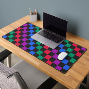 Motif en damier diagonal de bonbons précieux