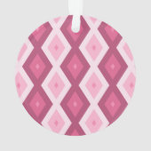 Motif en diamant rose (dos)