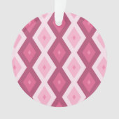 Motif en diamant rose (devant)