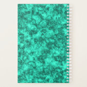 Motif en marbre clair turquoise (Dos)