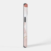 Motif en marbre doré rouge (Côté droit)