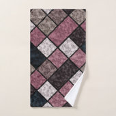 Motif en marbre sans couture en pierre de granit (Serviette à main)