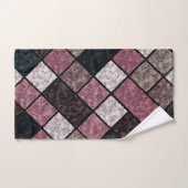 Motif en marbre sans couture en pierre de granit (Serviette à main)